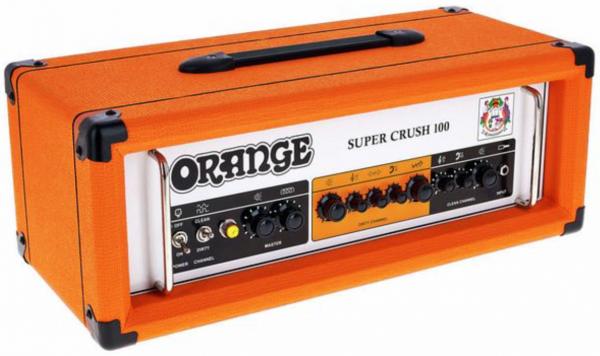Tête ampli guitare électrique Orange Super Crush 100 Head - Orange