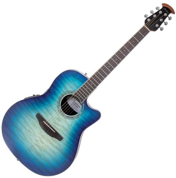 Guitare electro acoustique Ovation CS28P-RG-G Celebrity Tradition - Caribbean blue