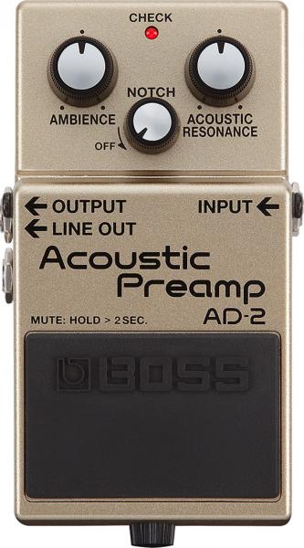Preampli acoustique Boss AD-2 Acoustic Preamp