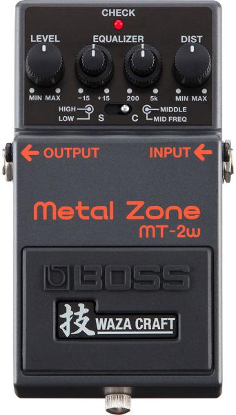 Pédale overdrive / distortion / fuzz Boss MT-2W Metal Zone Waza Craft