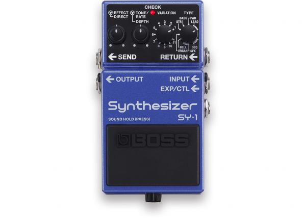 Pédale chorus / flanger / phaser / modul. / trem. Boss SY-1 Synthesizer