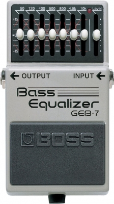 Pédale equaliseur / enhancer Boss GEB-7 Bass Equalizer