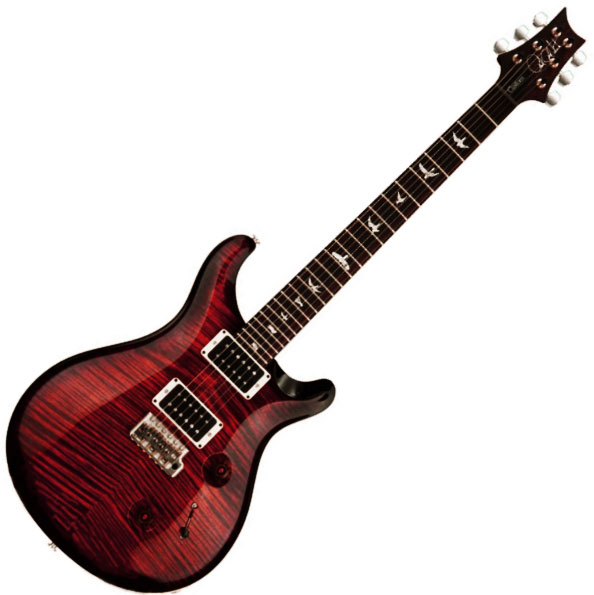 Guitare électrique solid body Prs USA Custom 24 - Fire red burst