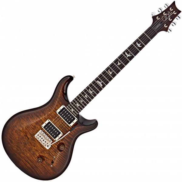 Guitare électrique solid body Prs USA Custom 24 - Black Gold Burst
