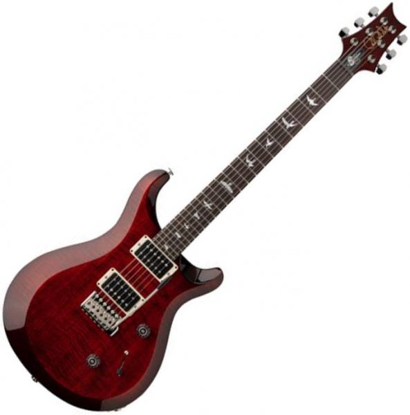 Guitare électrique solid body Prs USA 10th Anniversary S2 Custom 24 - fire red burst