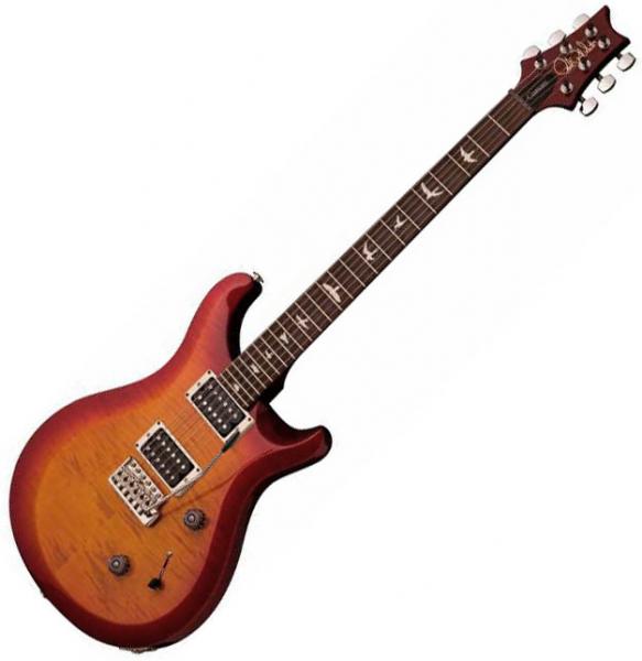 Guitare électrique solid body Prs USA S2 Custom 24 - Dark cherry sunburst