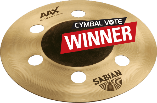 Cymbale splash Sabian AAX Air Splash - 8 pouces