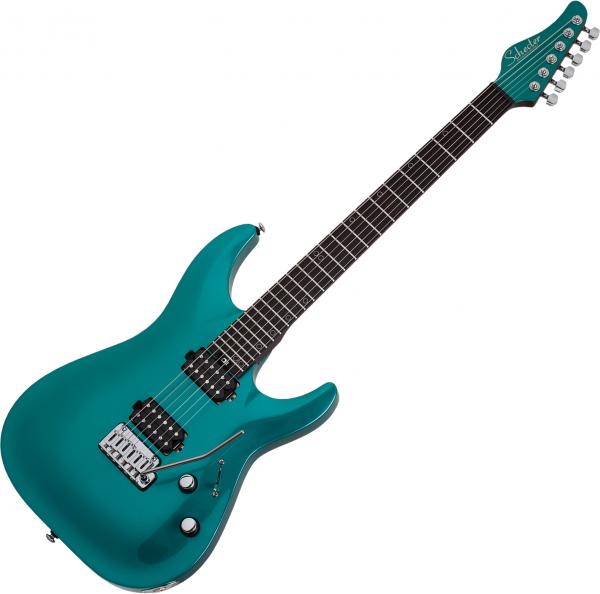 Guitare électrique solid body Schecter Aaron Marshall AM-6 - Artic jade