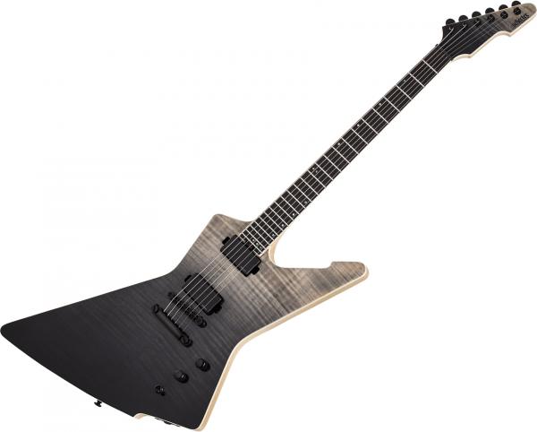 Guitare électrique solid body Schecter E-1 SLS Elite - Black fade burst