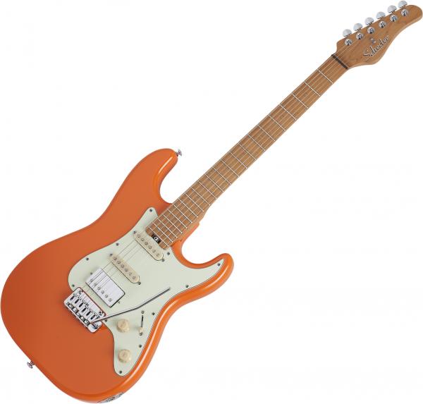 Guitare électrique solid body Schecter Nick Johnston Traditional H/S/S - Atomic orange