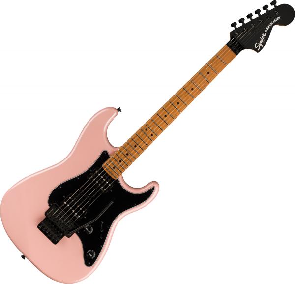 Guitare électrique solid body Squier Contemporary Stratocaster HH FR (MN) - Shell pink pearl