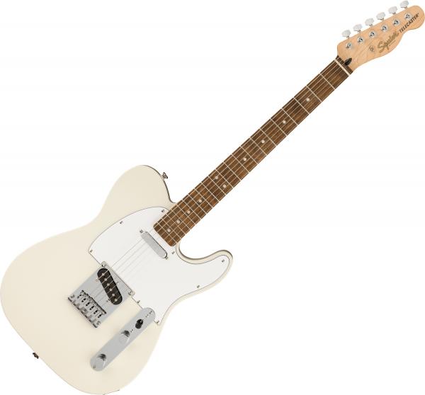 Guitare électrique solid body Squier Affinity Series Telecaster 2021 (LAU) - Olympic white