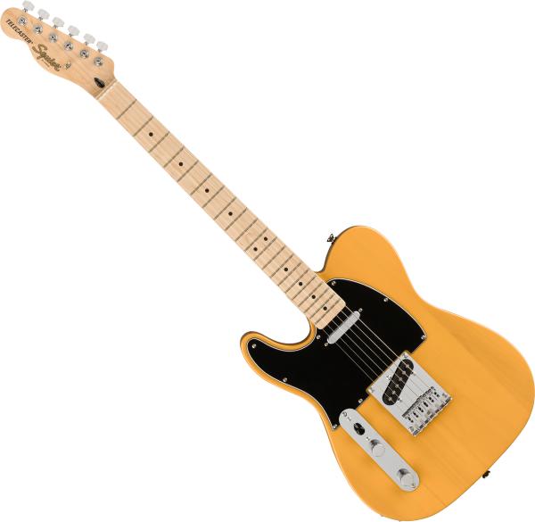 Guitare électrique solid body Squier Affinity Series Telecaster 2021 Gaucher (MN) - Butterscotch blonde