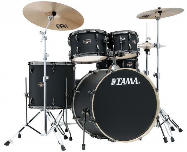 Batterie acoustique jazz Tama Imperial Star Limited Edition - Blacked out black
