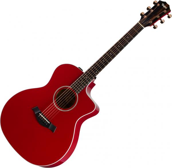 Guitare electro acoustique Taylor 214ce-RED DLX - Red