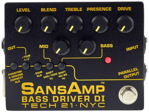 Preampli basse Tech 21 SansAmp Bass Driver DI V2