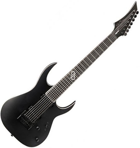 Guitare électrique solid body Washburn                       PX-SOLAR17DLX Parallaxe - Carbon black