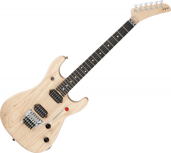 Guitare électrique solid body Evh                            5150 Series Deluxe Ash Ltd (MEX, EB) - Natural satin
