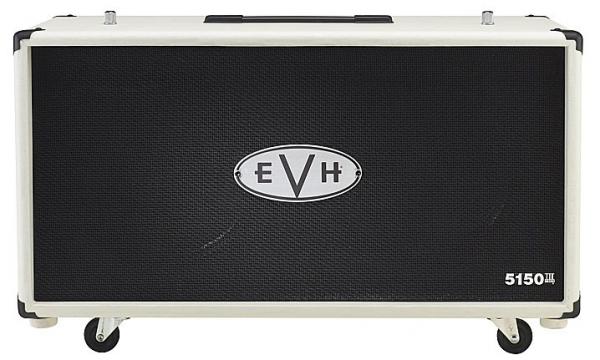 Baffle ampli guitare électrique Evh                            5150III 2X12 Cabinet - Ivory