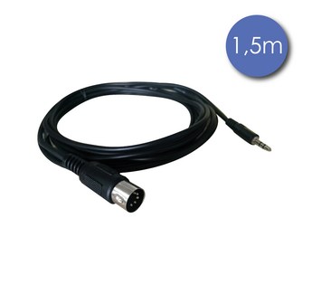 Câble Power 2214  Mini-Jack /MIDI - 1.5m