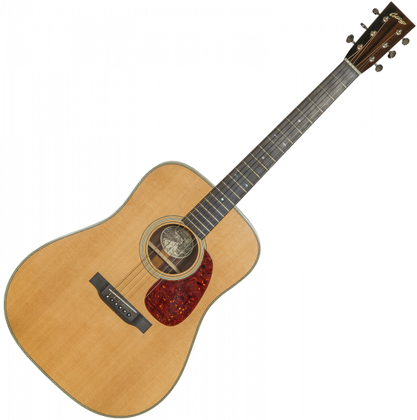 Guitare acoustique Collings D2H Custom #28528 - Natural aged toner
