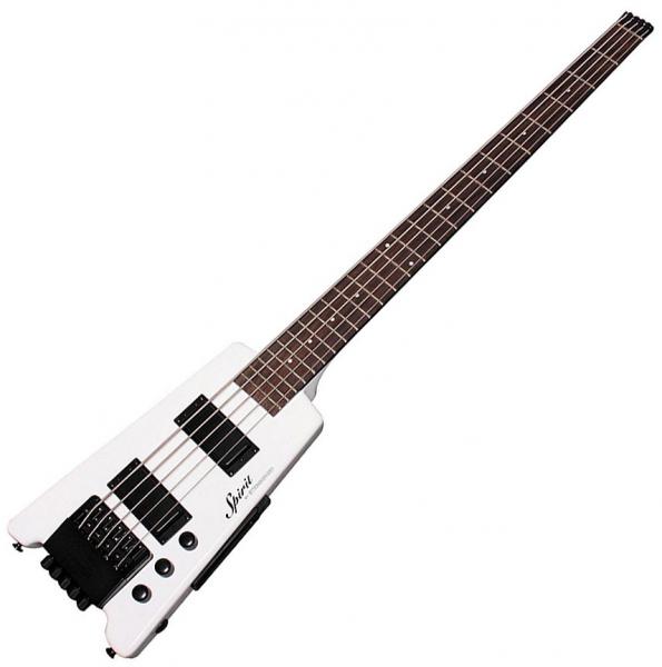 Basse électrique solid body Steinberger XT-25 Standard Bass Outfit +Bag - White