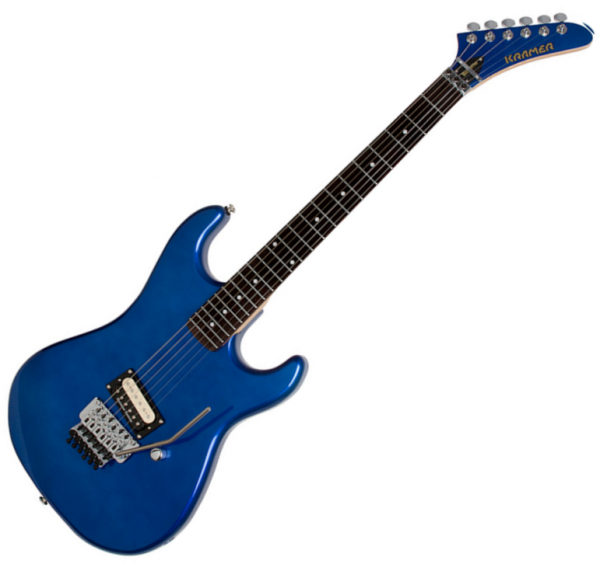Guitare électrique solid body Kramer Baretta Vintage - Candy blue