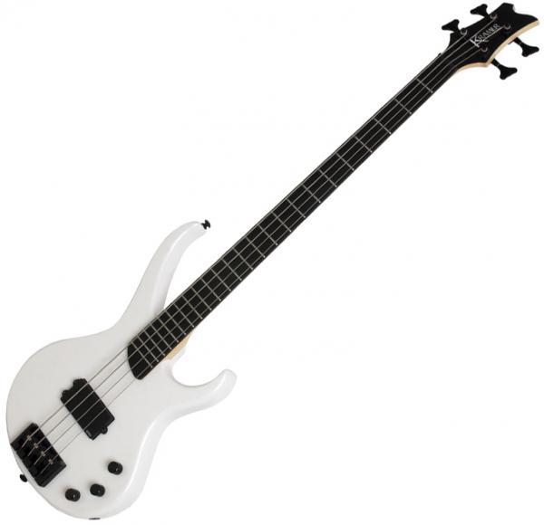 Basse électrique solid body Kramer D-1 Bass - Pearl white