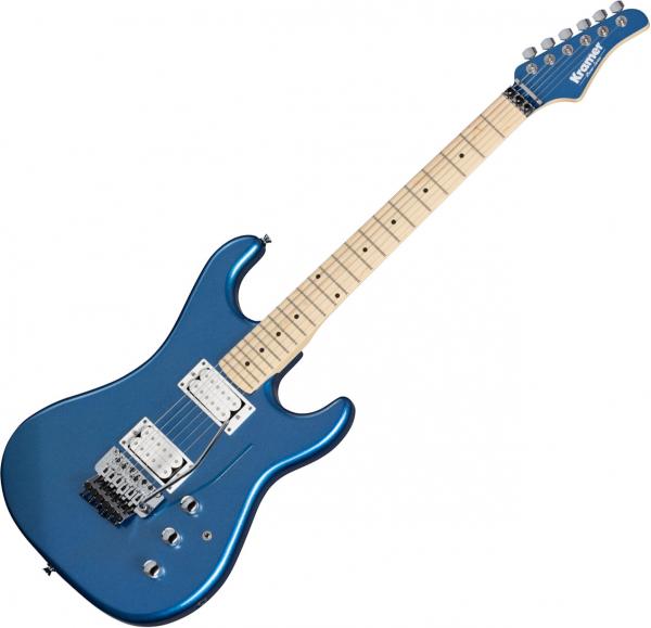 Guitare électrique solid body Kramer Pacer Classic - Radio blue metallic