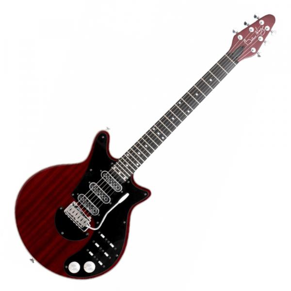 Guitare électrique solid body Brian may                      Signature Red Special - Antique cherry