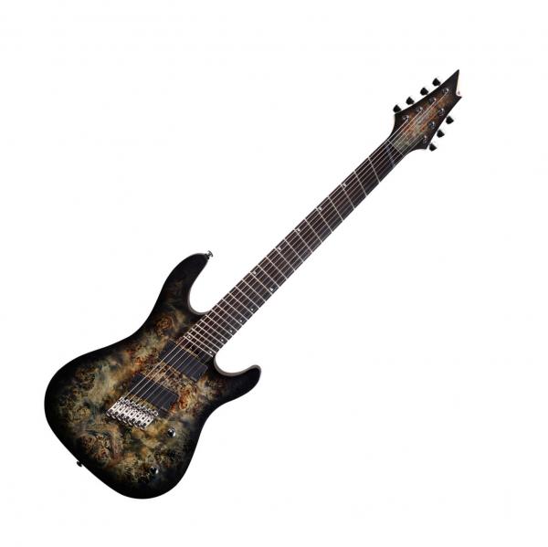 Guitare électrique multi-scale Cort KX500FF - Star dust black