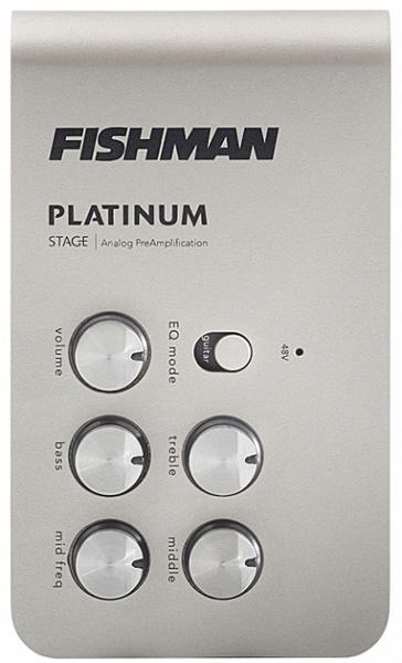 Preampli acoustique Fishman                        Platinum Stage EQ/DI Analog Preamp
