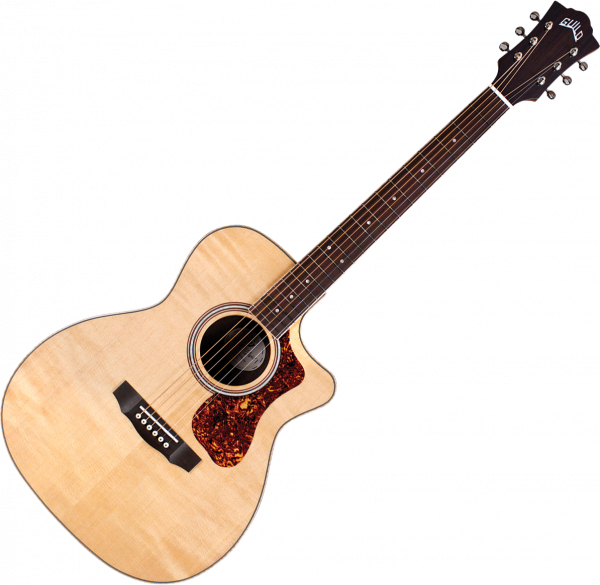 Guitare electro acoustique Guild OM-250CE Reserve Westerly - Natural