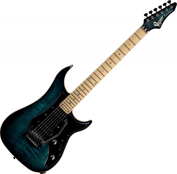 Guitare électrique solid body Vigier                         Excalibur Custom HSH (MN) - Mysterious blue