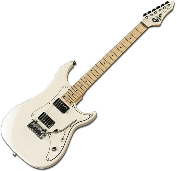 Guitare électrique solid body Vigier                         Excalibur Indus (MN) - Textured white