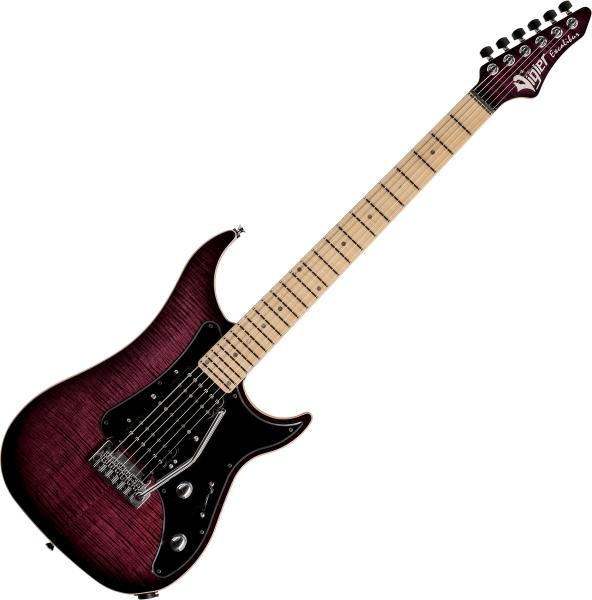 Guitare électrique solid body Vigier                         Excalibur Special (HSH, TREM, MN) - Mysterious purple