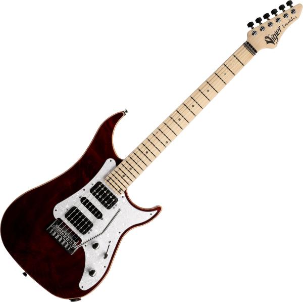 Guitare électrique solid body Vigier                         Excalibur Special (HSH, TREM, MN) - Ruby