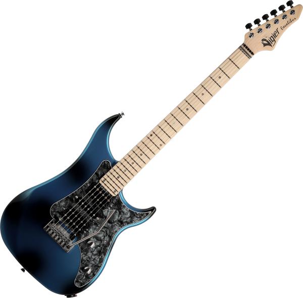 Guitare électrique solid body Vigier                         Excalibur SupraA (MN) - Urban blue