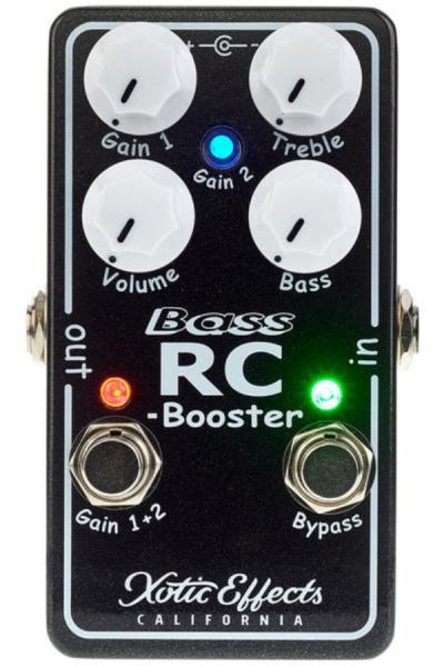 Pédale compression / sustain / noise gate Xotic Bass RC Booster V2