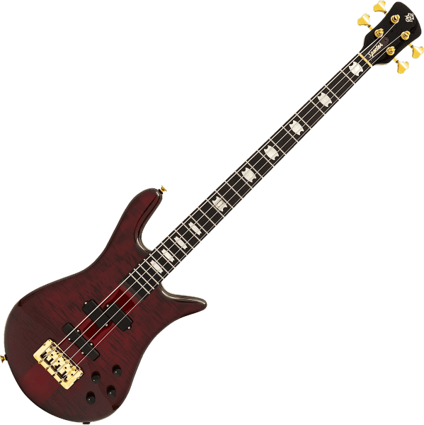 Basse électrique solid body Spector                        EURO SERIE LT 4 RW - Red fade gloss