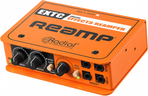 Simulateur de haut parleur Radial EXTC Pédale ReAmp Guitare Stéréo