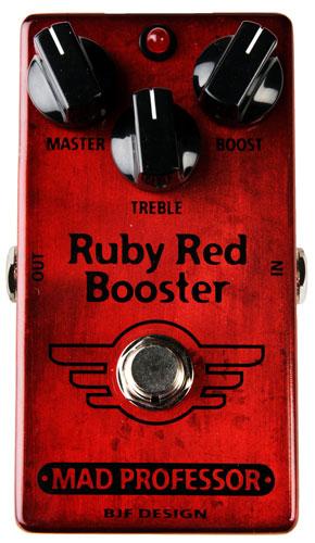 Pédale volume / boost. / expression Mad professor                  Ruby Red Booster