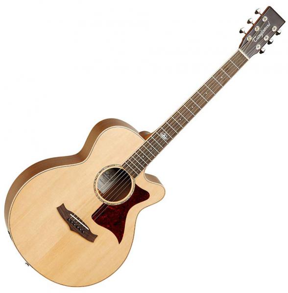 Guitare acoustique Tanglewood TW145 SS CE Premier - Natural satin