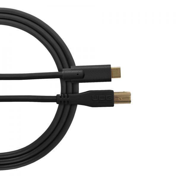 Câble Udg U 96001 BL (Cable USB 2.0 C-B noir droit 1.5M