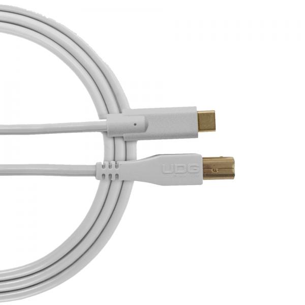 Câble Udg U 96001 WH (cable Usb 2.0 C-B blanc droit 1.5M)