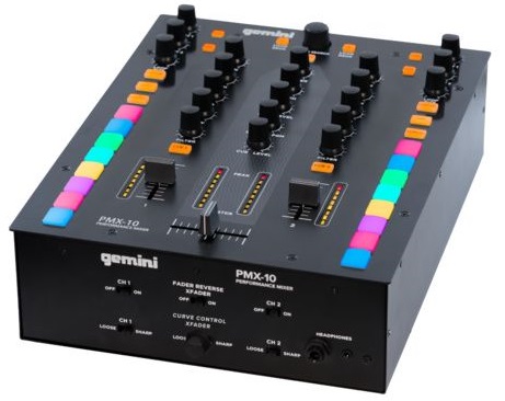 Table de mixage dj Gemini PMX 10