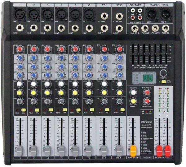 Table de mixage analogique Definitive audio DA MX10 FX2