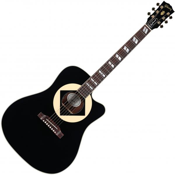 Guitare acoustique Gibson Jerry Cantrell Atone Songwriter - Ebony