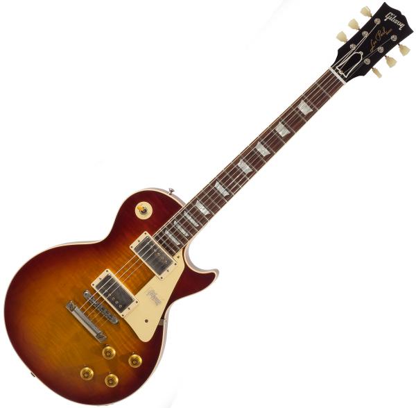 Guitare électrique solid body Gibson Custom Shop 1959 Les Paul Standard - VOS Vintage Cherry Sunburst