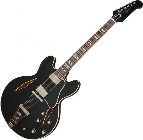 Guitare électrique 1/2 caisse Gibson Custom Shop 1964 Trini Lopez Standard Reissue - VOS Ebony